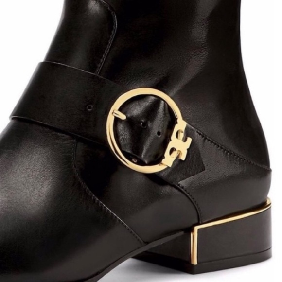 NIB Tory Burch Sofia Riding Boot Leather Riding Boots - Picture 4 of 15